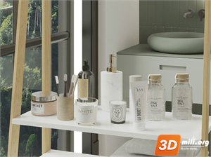 Bathroom accessories Skp Files